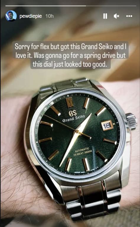 pewdiepie grand seiko reviews.